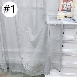 Tende Trasparenti Per Finestre, Eleganti Tende In Voile Per Il Soggiorno