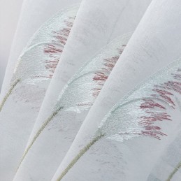 Tende Moderne In Tulle Ricamato, Trasparenti, In Voile, Per Soggiorno E Camera Da Letto
