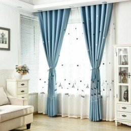 Tende Da Finestra Ricamate A Forma Di Castello In Stile Nordico Per Soggiorno E Camera Da Letto