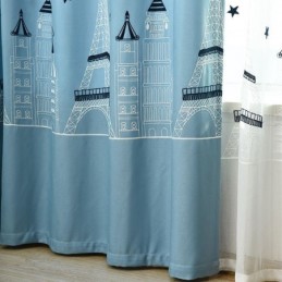 Tende Da Finestra Ricamate A Forma Di Castello In Stile Nordico Per Soggiorno E Camera Da Letto