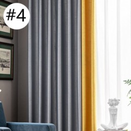 Tende Oscuranti Geometriche In Jacquard Per Il Soggiorno