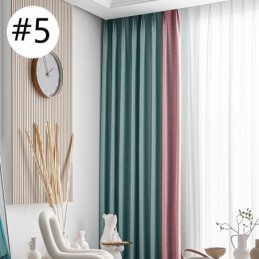 Tende Oscuranti Geometriche In Jacquard Per Il Soggiorno
