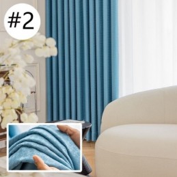 Tenda Jacquard Pied De Poule Su Misura, Tenda Ad Alta Ombreggiatura Per Soggiorno, Camera Da Letto