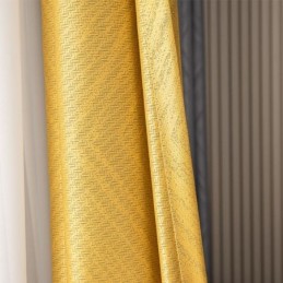 Tende Oscuranti Geometriche In Jacquard Per Il Soggiorno