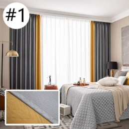 Tende Oscuranti Geometriche In Jacquard Per Il Soggiorno