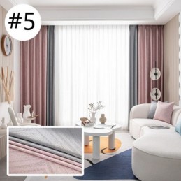 Tende Oscuranti Geometriche In Jacquard Per Il Soggiorno