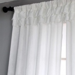Tende Trasparenti In Velluto, Eleganti Pannelli In Voile Per Soggiorno, Camera Da Letto