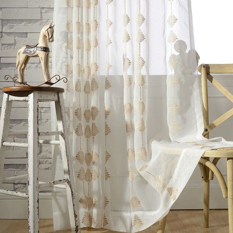 Moderna Tenda In Tulle Su Misura, Delicata Tenda Traslucida Per Soggiorno E Camera Da Letto.
