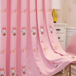Tenda Moderna Su Misura Con Ricamo Di Hello Kitty