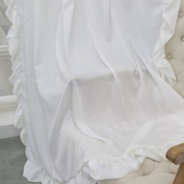 Tende Trasparenti In Velluto, Pannelli In Voile Tinta Unita Per Soggiorno, Camera Da Letto