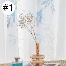Tenda In Voile Con Motivo A Vite, Su Misura, Stampata, Per Soggiorno, Camera Da Letto