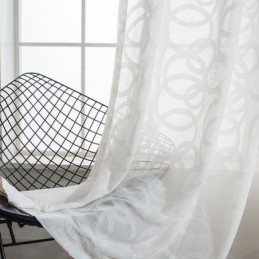 Tende In Tulle Bianco,...