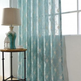 Tende In Voile Ricamate Con...