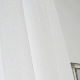 Elegante Tenda Trasparente Su Misura, Tinta Unita, In Tulle, Per Soggiorno E Camera Da Letto