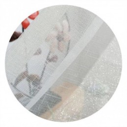 Elegante Tenda Trasparente Su Misura, Tinta Unita, In Tulle, Per Soggiorno E Camera Da Letto