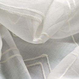Tende Bianche Trasparenti, Tende Ricamate Per Finestre, Tende Su Misura, Tende Per Soggiorno, Camera Da Letto