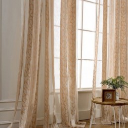 Tende In Tulle Jacquard A...