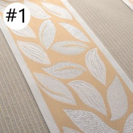 Tende In Tulle Jacquard A Foglia, Tende Trasparenti Nordiche Per Il Soggiorno