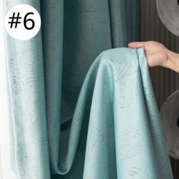 Tende Oscuranti Geometriche In Jacquard Per Il Soggiorno