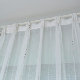 Tende In Tulle Nordico, Moderne Tende Trasparenti In Voile, Su Misura Per Soggiorno E Camera Da Letto