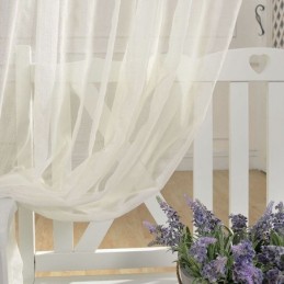 Tenda Trasparente Traspirante Su Misura, Tenda Decorativa In Tulle Bianco Per Soggiorno