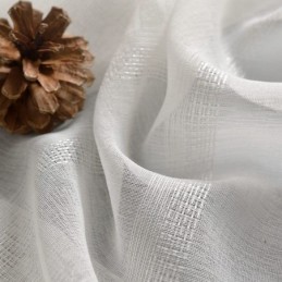 Tenda Trasparente Traspirante Su Misura, Tenda Decorativa In Tulle Bianco Per Soggiorno