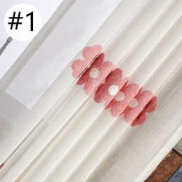 Tenda Ricamata Trasparente Su Misura, Decorativa, Floreale, Per Soggiorno E Camera Da Letto