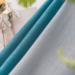 Tende Patchwork Nordiche, Tinta Unita, Oscuranti Per Il Soggiorno