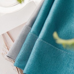 Tende Patchwork Nordiche, Tinta Unita, Oscuranti Per Il Soggiorno