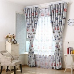 Tenda Oscurante Su Misura Con Motivo A Macchinine Per Cameretta Dei Bambini