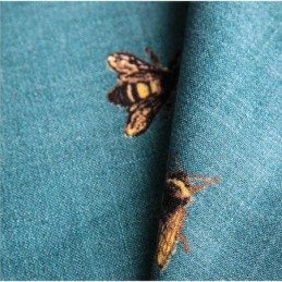 Tenda Decorativa In Cotone E Lino Su Misura, Semi-Oscurante, Per Camera Da Letto, Cameretta Dei Bambini.
