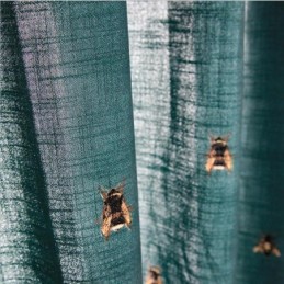 Tenda Decorativa In Cotone E Lino Su Misura, Semi-Oscurante, Per Camera Da Letto, Cameretta Dei Bambini.