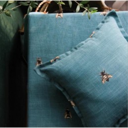 Tenda Decorativa In Cotone E Lino Su Misura, Semi-Oscurante, Per Camera Da Letto, Cameretta Dei Bambini.