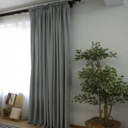 Tenda Oscurante Classica Su Misura, Tinta Unita, Minimalista, Oscurante, Per Soggiorno E Camera Da Letto