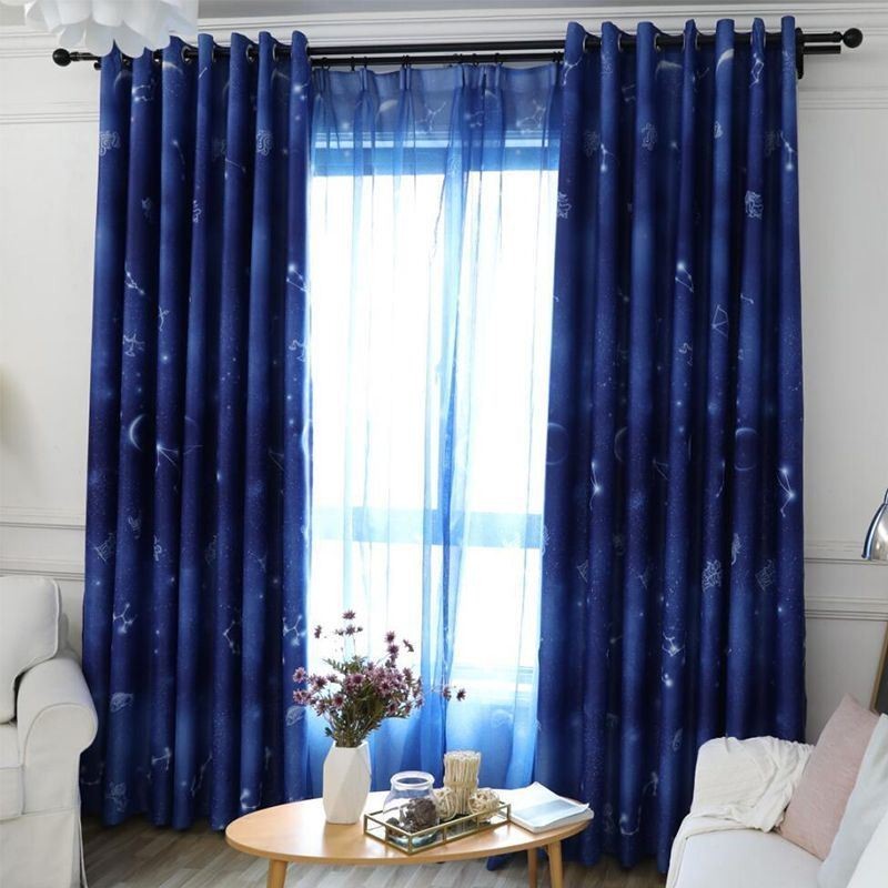 Tenda Su Misura Tenda Romantico Cielo Stellato Finestra