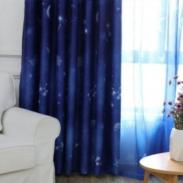 Tenda Su Misura Tenda Romantico Cielo Stellato Finestra