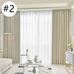Tende A Tinta Unita, Eleganti Tende Per Finestre Per Camera Da Letto E Soggiorno