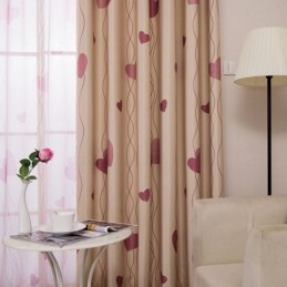 Tende Oscuranti Per Soggiorno E Camera Da Letto Con Stampa A Cuore