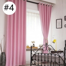 Tenda Oscurante Moderna Su Misura, Tinta Unita Per Soggiorno E Camera Da Letto