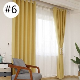 Tenda Oscurante Moderna Su Misura, Tinta Unita Per Soggiorno E Camera Da Letto