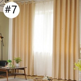 Tenda Oscurante Moderna Su Misura, Tinta Unita Per Soggiorno E Camera Da Letto
