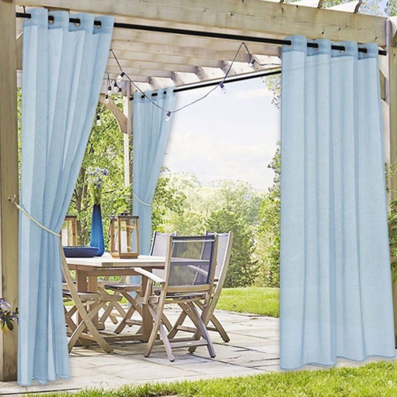 Tende Trasparenti Per Esterni, Tende In Voile Impermeabili Per La Privacy, Pergolato, Veranda