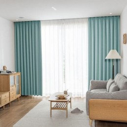 Tende Oscuranti Ad Alta Precisione Per Soggiorno, Camera Da Letto, Hotel, Tinta Unita