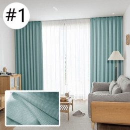 Tende Oscuranti Ad Alta Precisione Per Soggiorno, Camera Da Letto, Hotel, Tinta Unita