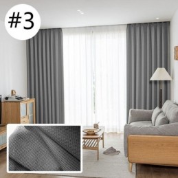 Tende Oscuranti Ad Alta Precisione Per Soggiorno, Camera Da Letto, Hotel, Tinta Unita