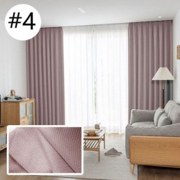Tende Oscuranti Ad Alta Precisione Per Soggiorno, Camera Da Letto, Hotel, Tinta Unita