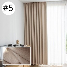 Tende Oscuranti Ad Alta Precisione Per Soggiorno, Camera Da Letto, Hotel, Tinta Unita