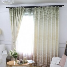 Tenda Moderna Su Misura, Tenda Nordica Semplice Stampata Per Soggiorno E Camera Da Letto