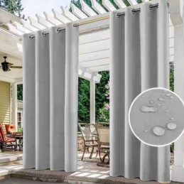 Tenda Da Patio Per Esterni, Su Misura, Oscurante, Impermeabile, Per Veranda, Protezione Della Privacy