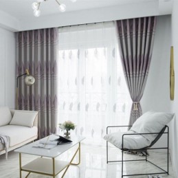 Tende Oscuranti Moderne In Tessuto Jacquard Ad Albero